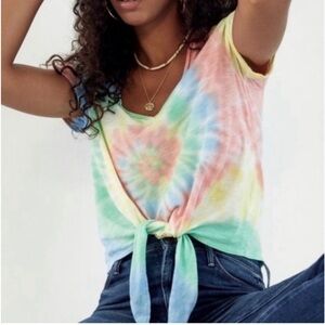 Anthropologie t.la Tie Dye Short Sleeve-T EUC